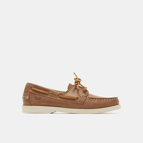 Mocasines de mujer de piel, Marrón Mocasines de mujer de piel, Marrón